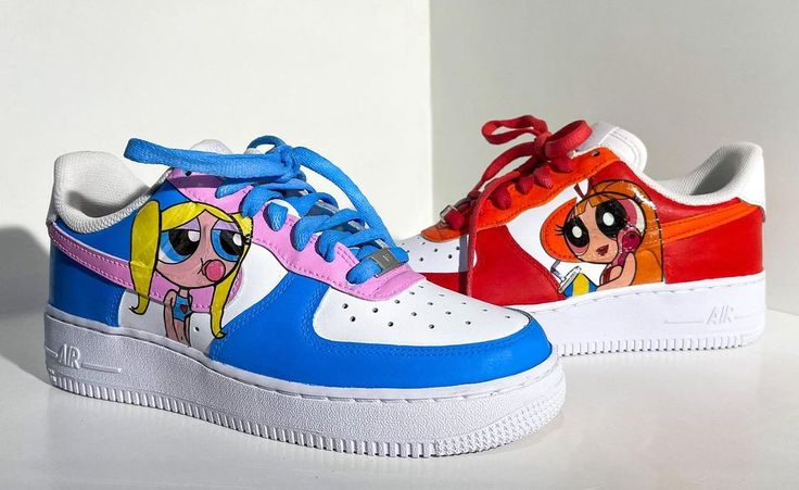 PowerPop Kicks - Handpainted Sneakers